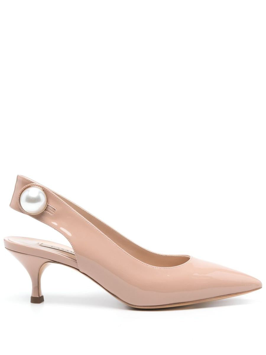 Casadei – Slingback-Pumps mit spitzer Zehenpartie und mittelhohem Absatz
