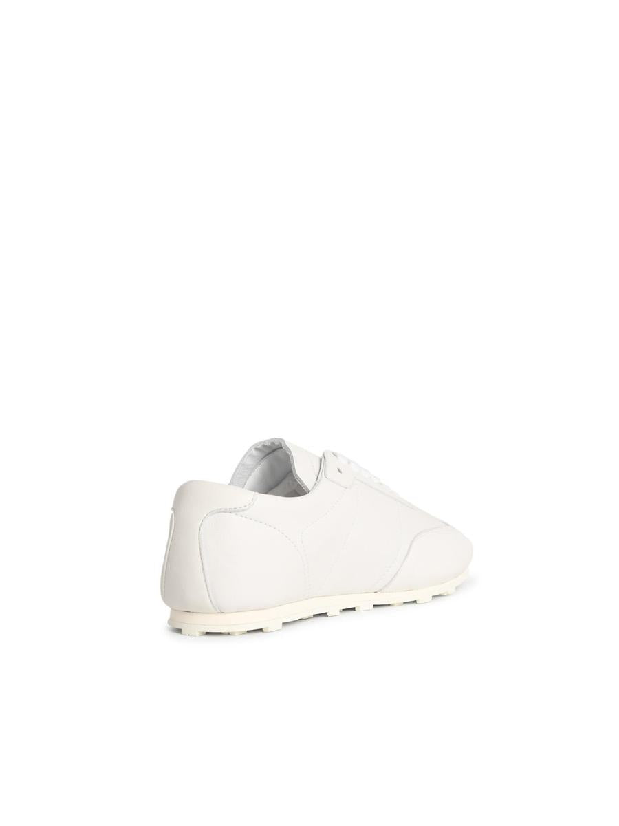 Marni Weiße Ledersneaker