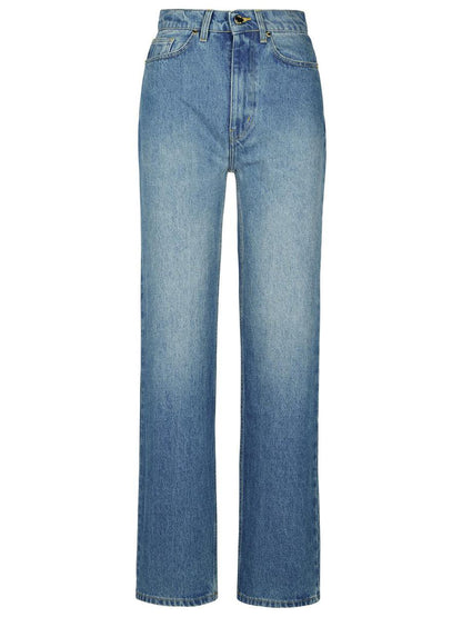 Casablanca Hellblaue Baumwolljeans