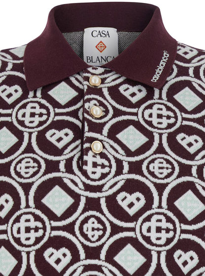 Poloshirt mit Monogramm
