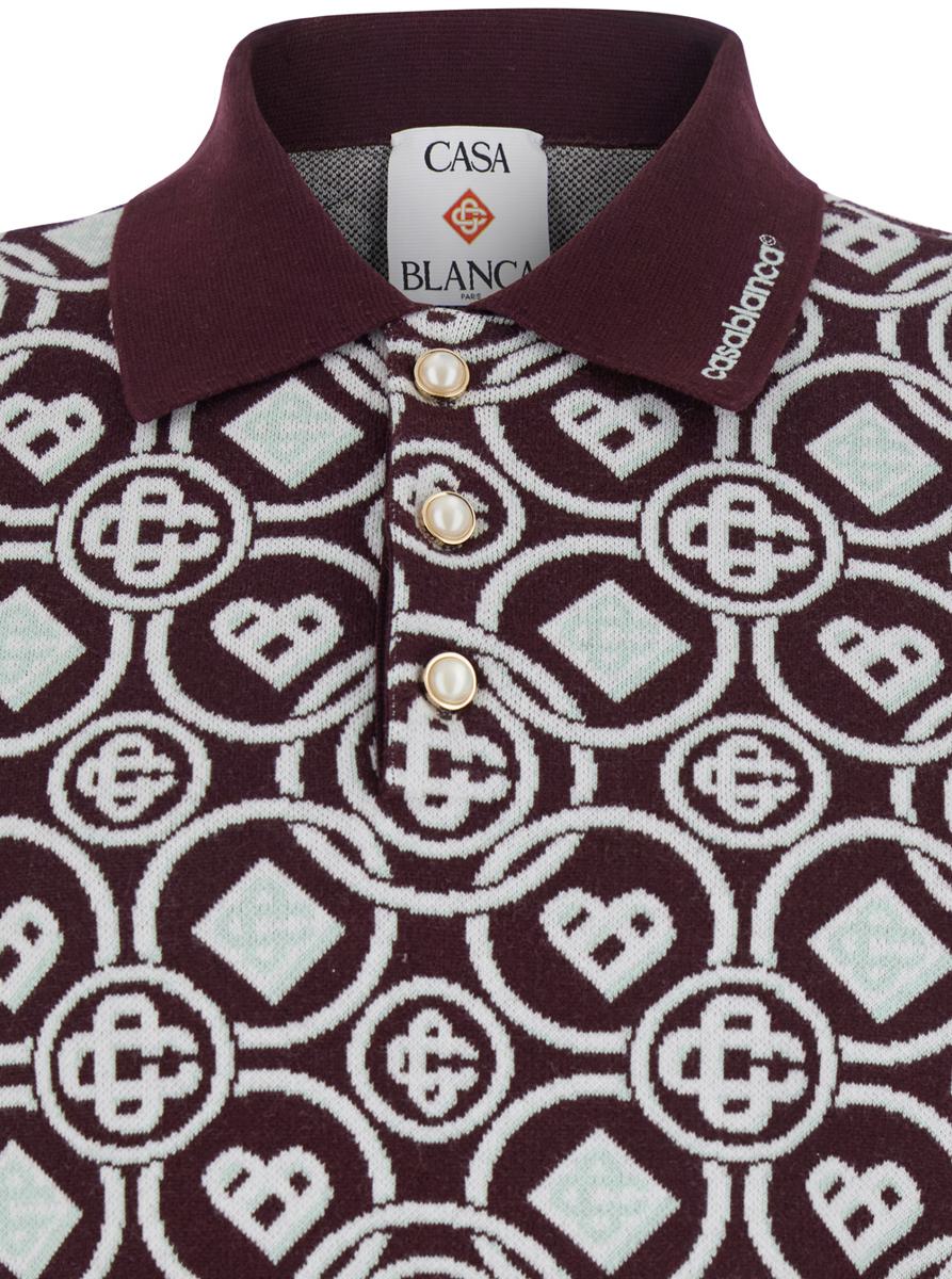 Poloshirt mit Monogramm