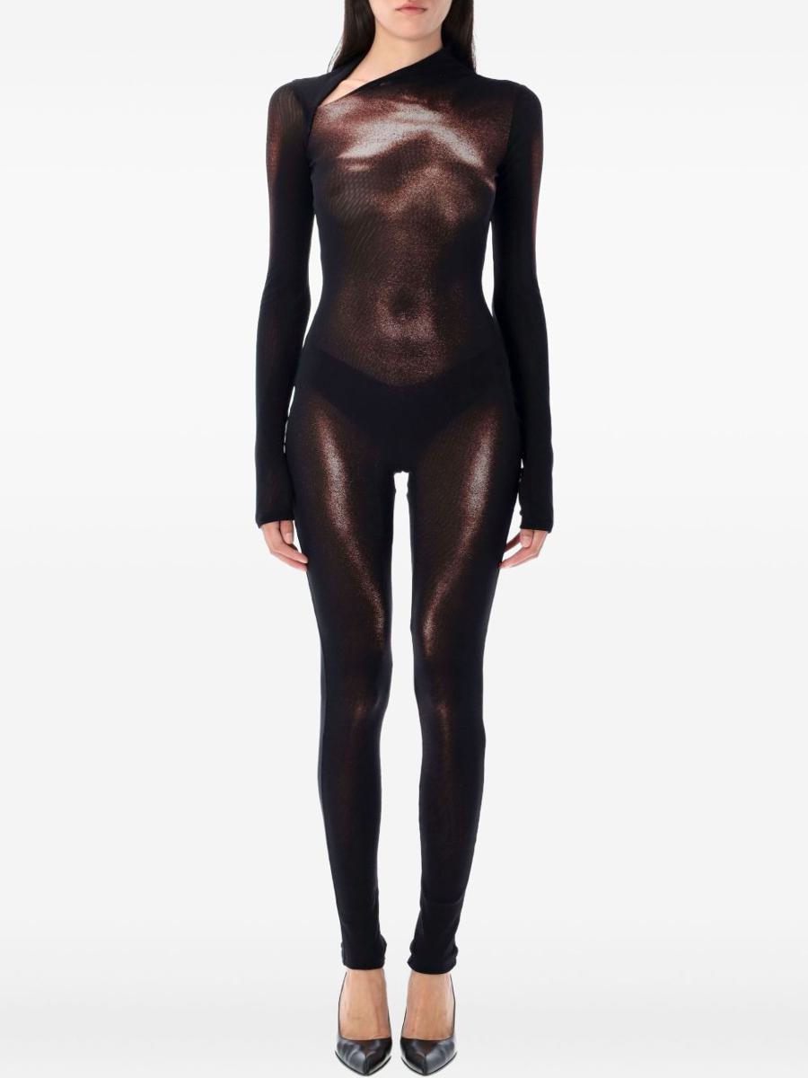 Jean Paul Gaultier Der Bronze Body Dust Jumpsuit