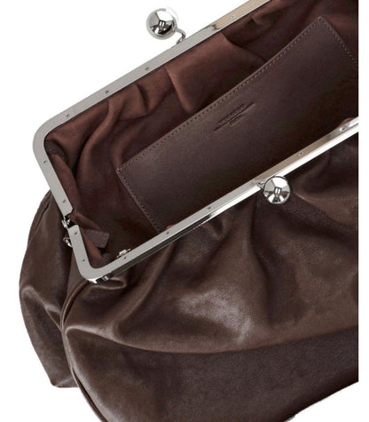 Weekend Max Mara – Pasticcino Cristin – Große dunkelbraune Clutch