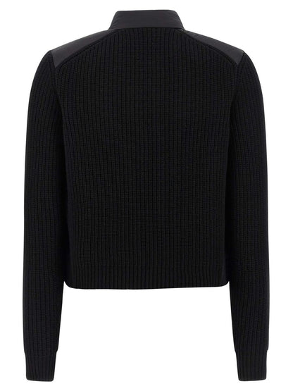 Moncler Gepolsterte Strickjacke