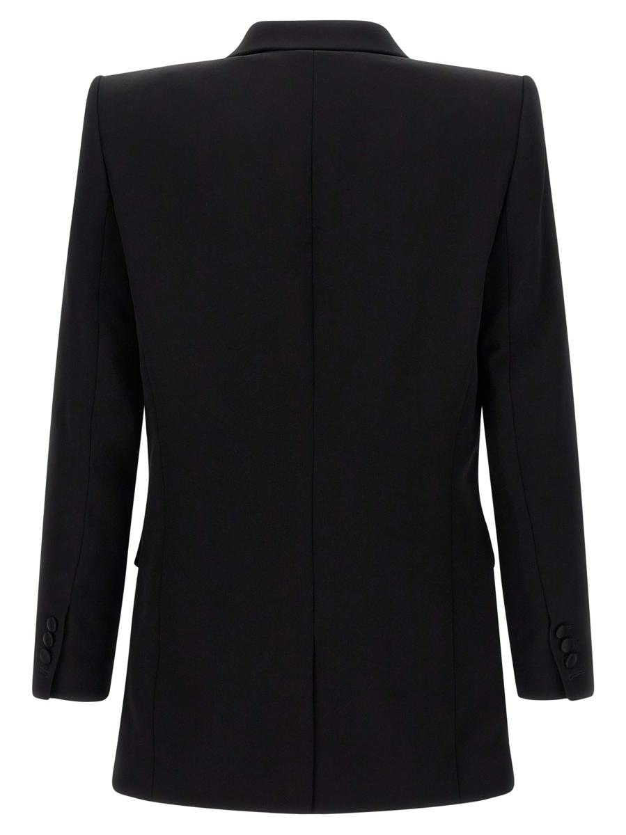 Balmain Blazer mit Blattstickerei