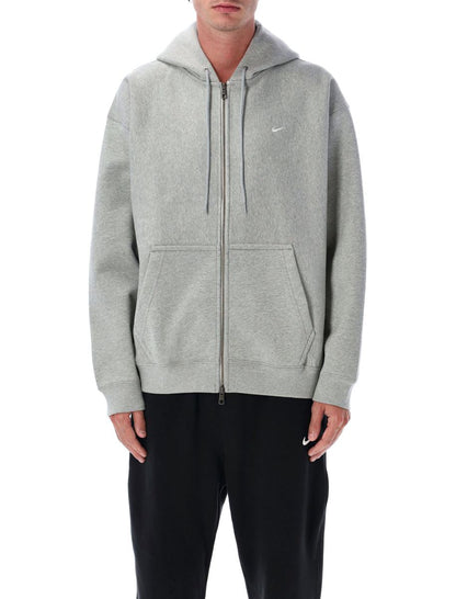 Nike Solo Swoosh Fleece-Hoodie mit Reißverschluss
