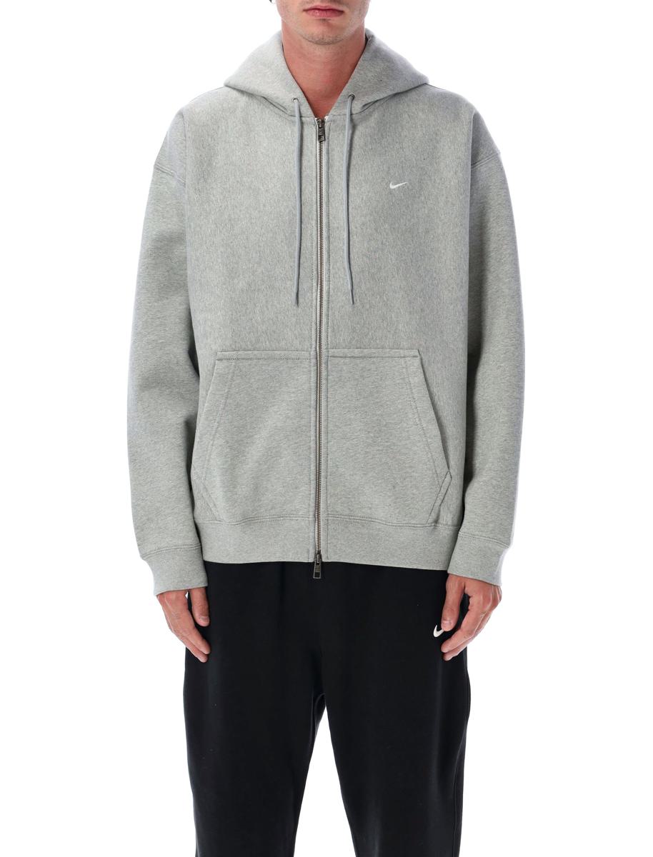 Nike Solo Swoosh Fleece-Hoodie mit Reißverschluss