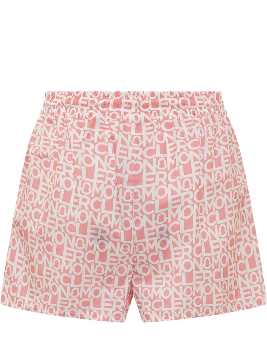 Moncler – Shorts mit Logo