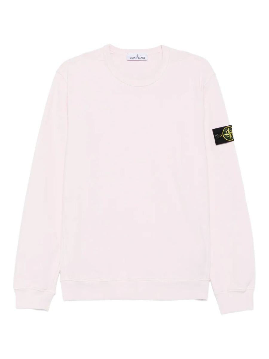 Stone Island Baumwollfleece Rundhals Sweatshirt Kleidung