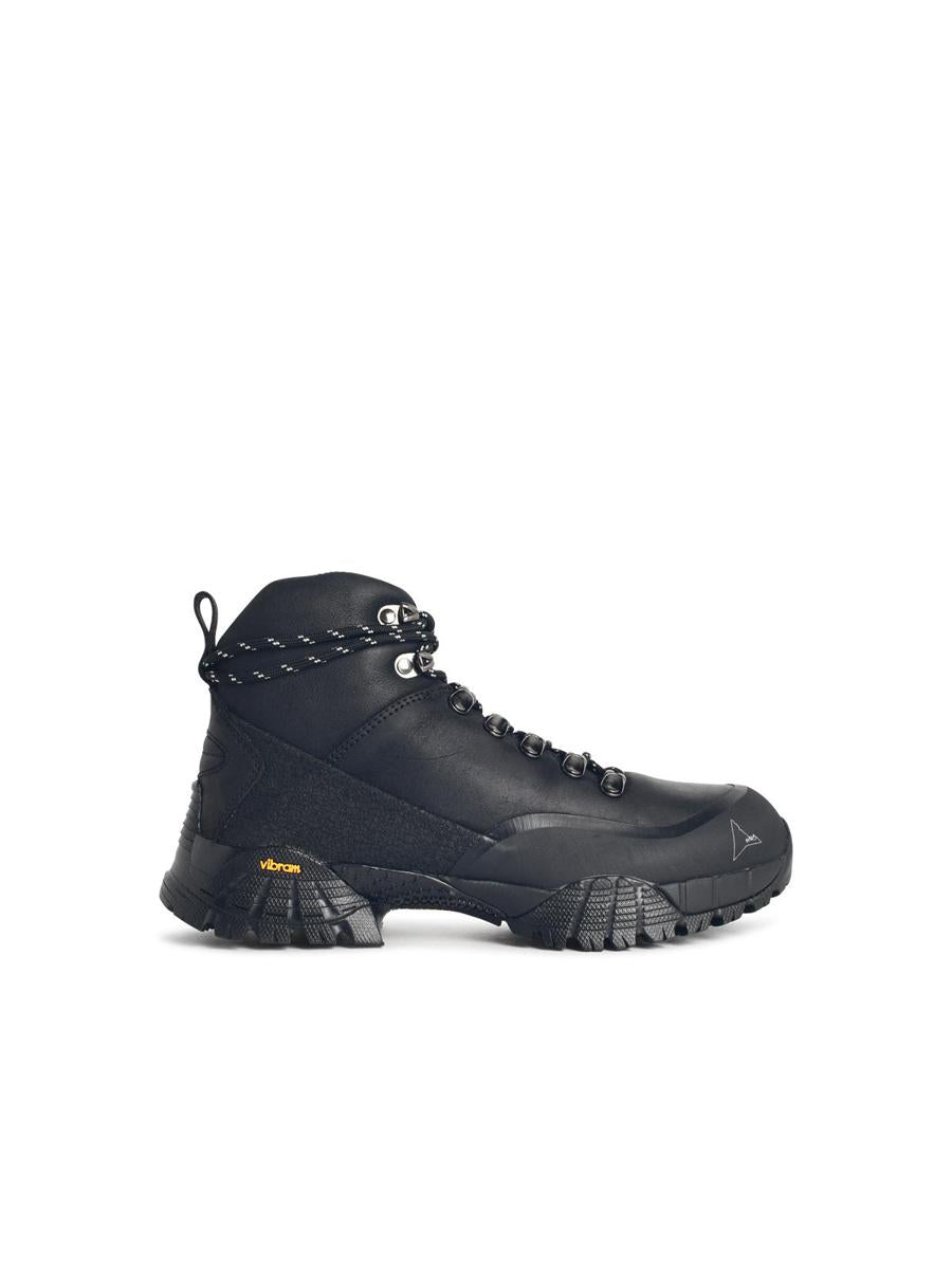 Roa „Andreas“ schwarze Lederstiefel