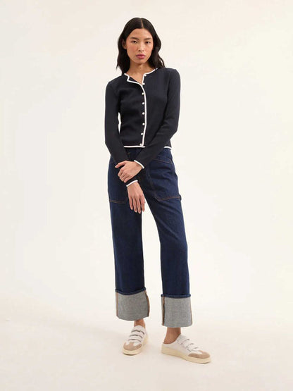 Veronica Beard Wilmer Baumwoll-Cardigan