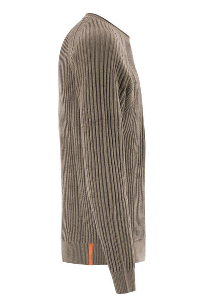RRD Velvet Rave Rundstrick – Pullover mit Rundhalsausschnitt