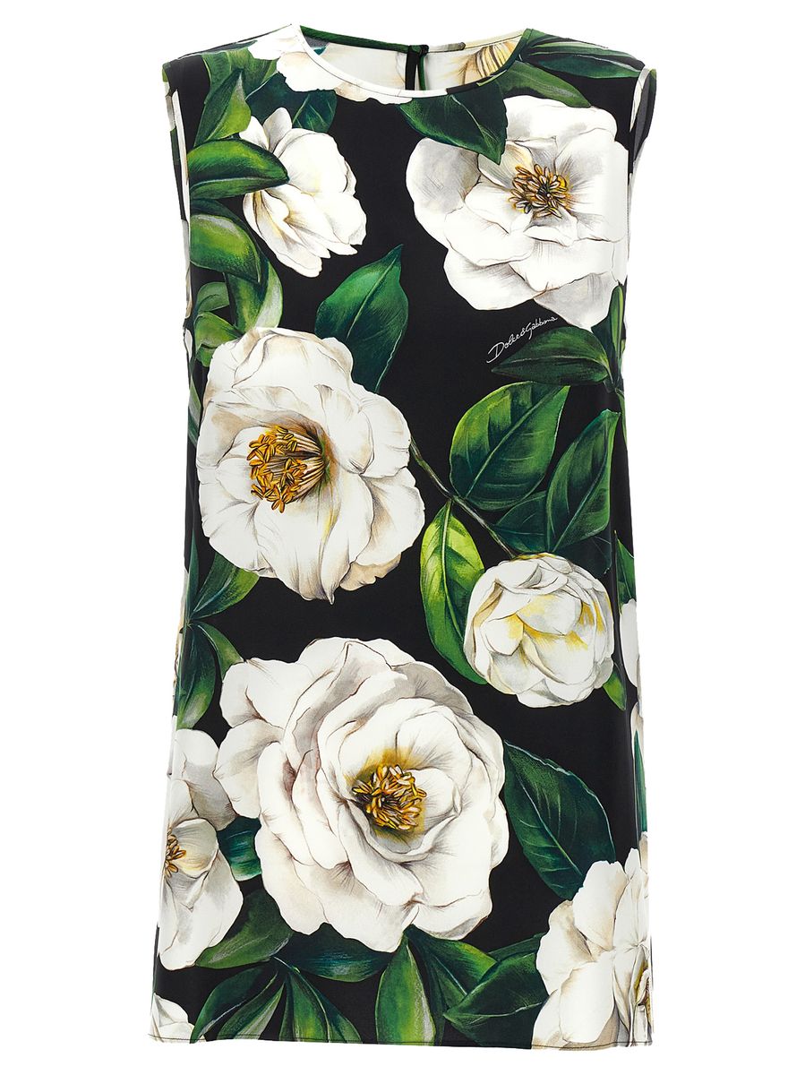 Dolce &amp; Gabbana Blumenoberteil