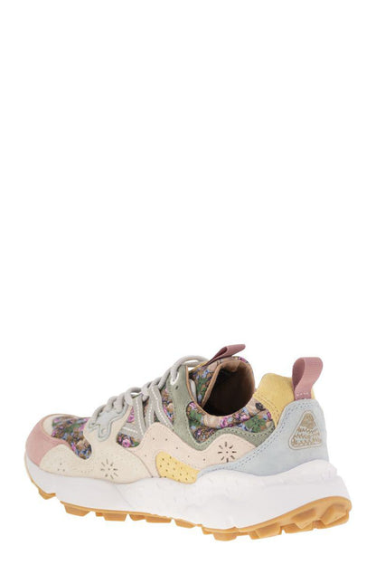 Flower Mountain Yamano 3 - Sneakers aus Wildleder und Funktionsgewebe