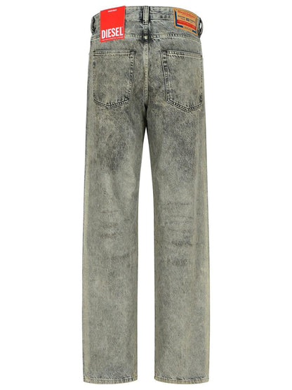Diesel „1988 D-Ark“ silberne Jeans