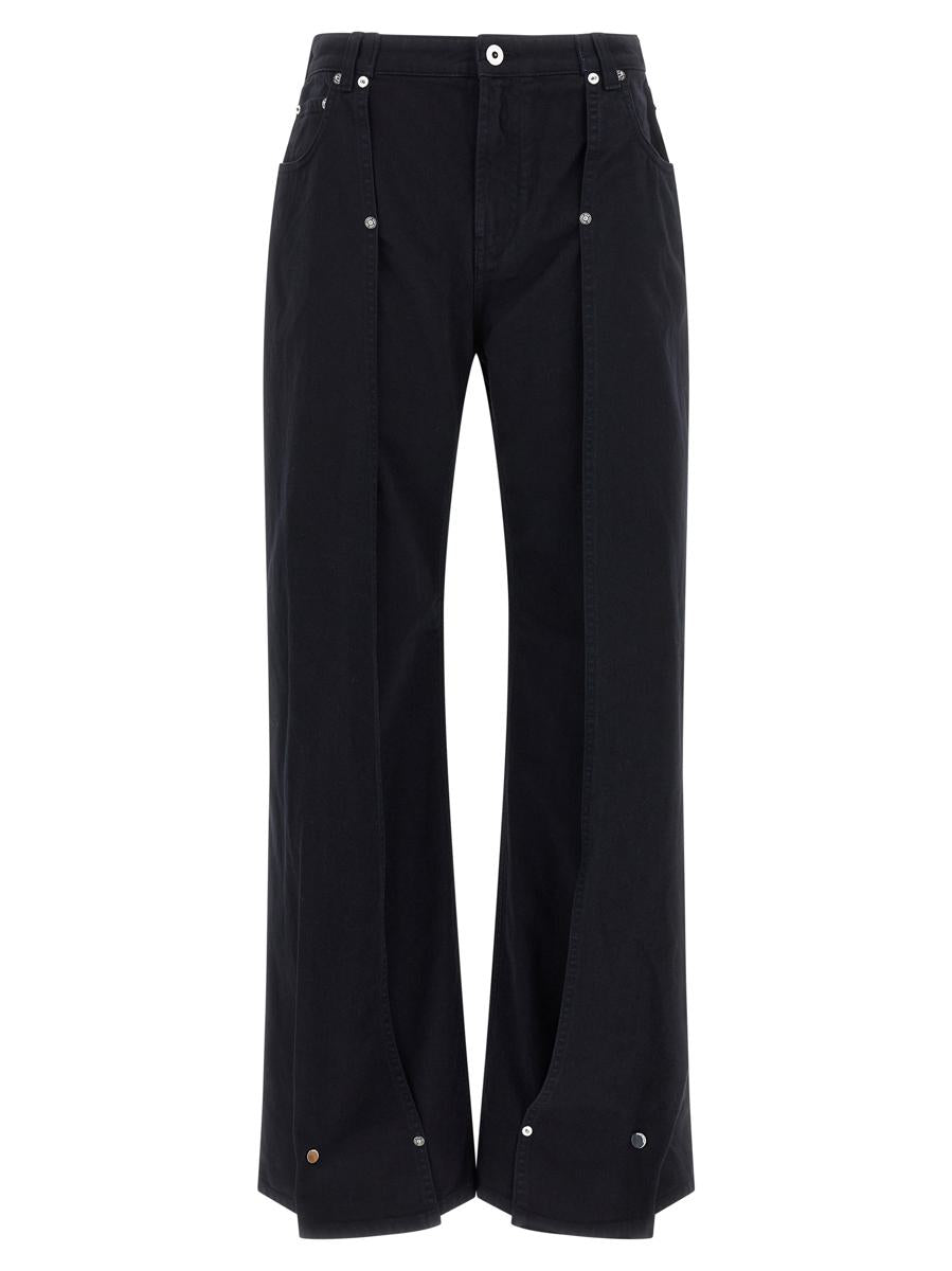 Jean Paul Gaultier „The Snap-Button Denim“-Jeans