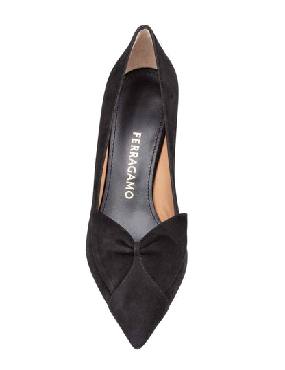 Salvatore Ferragamo Wildlederpumpe