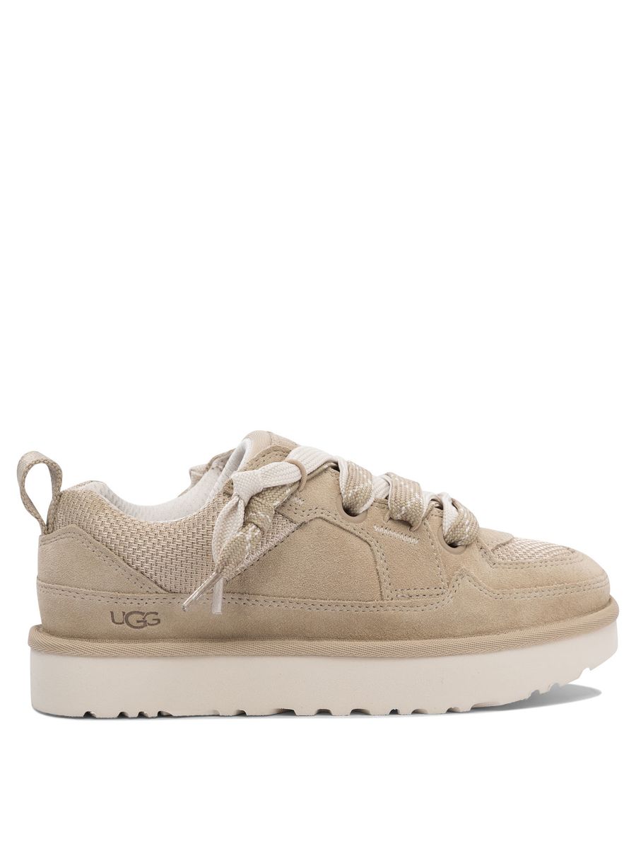 Ugg – Lowlel – Beige Wildleder-Sneaker