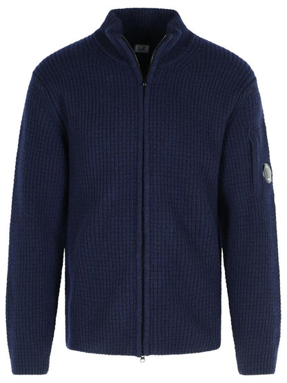 Marineblauer Pullover aus Wollmischung von CP Company