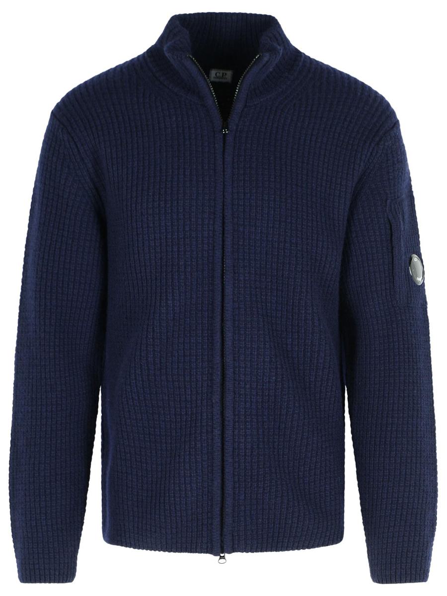 Marineblauer Pullover aus Wollmischung von CP Company