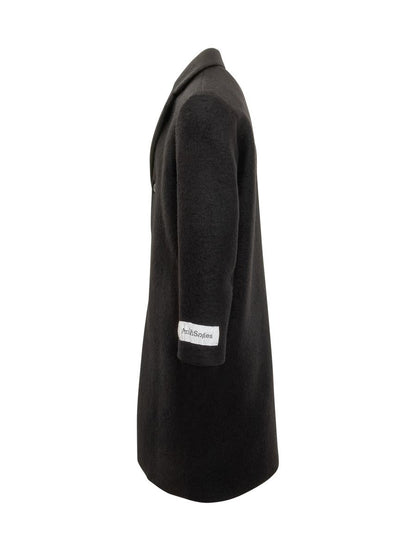 Amish Amish Langer Mantel Schwarz Herren