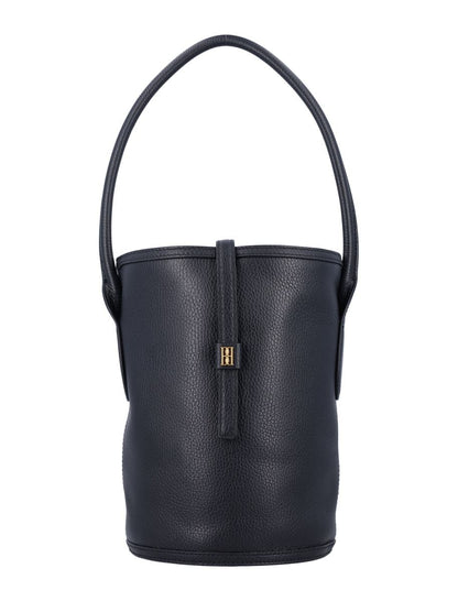 By Malene Birger – Marylle – Kleine Beuteltasche aus genarbtem Leder