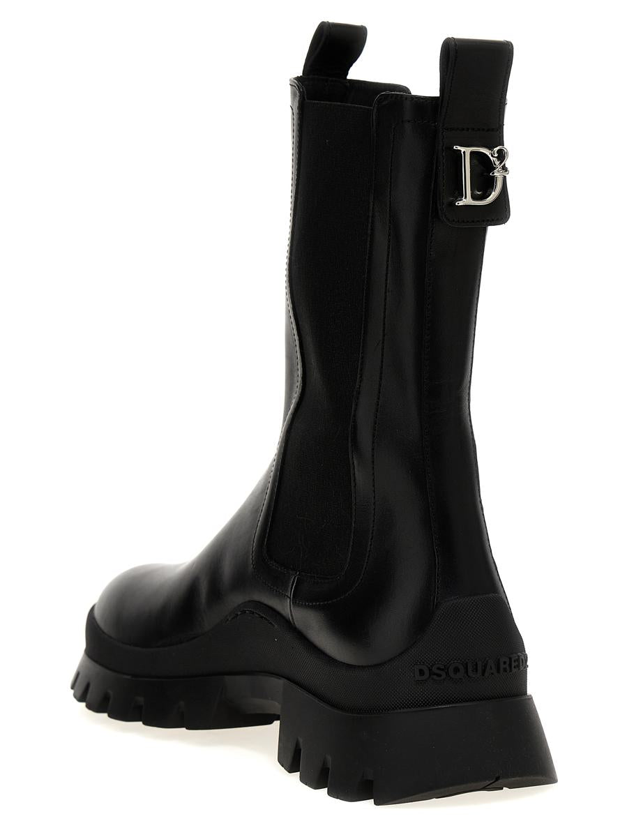 DSQUARED2 „D2 Statement“-Stiefeletten
