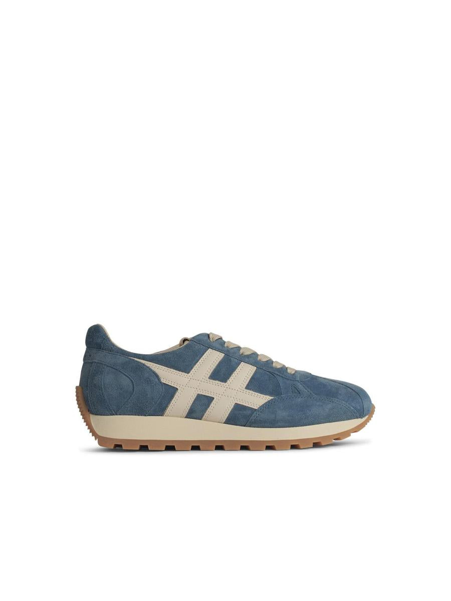 Hogan „H673“ Hellblaue Ledersneaker