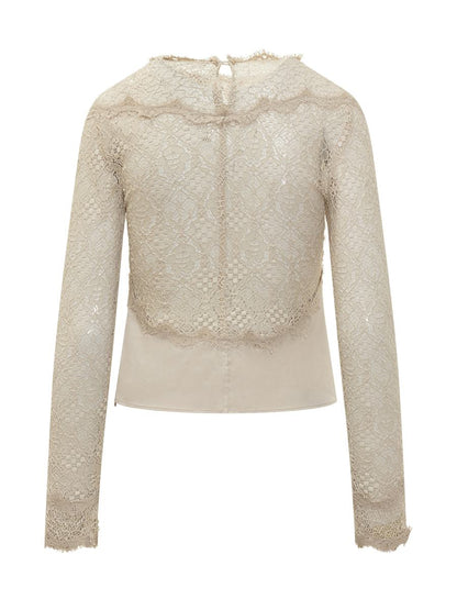 Isabel Marant Isabel Marant – Spitzentop mit langen Ärmeln