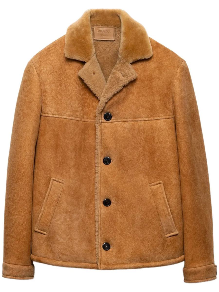 Prada Schaffellmantel Kleidung