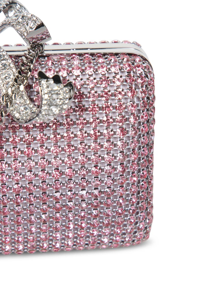Self-Portrait – Clutch „Pink Crystal Box“