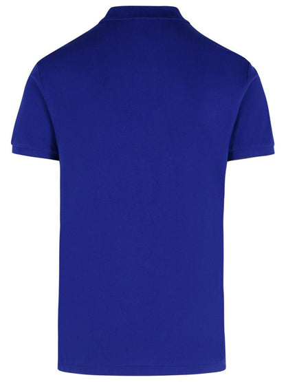 Polo Ralph Lauren, Blaues Poloshirt aus Baumwolle