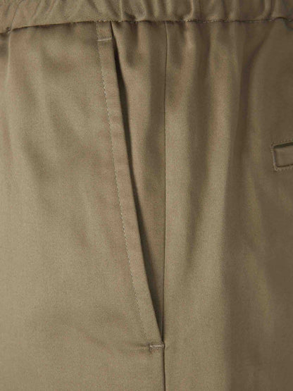 AMI Paris Bermudashorts aus Baumwollsatin