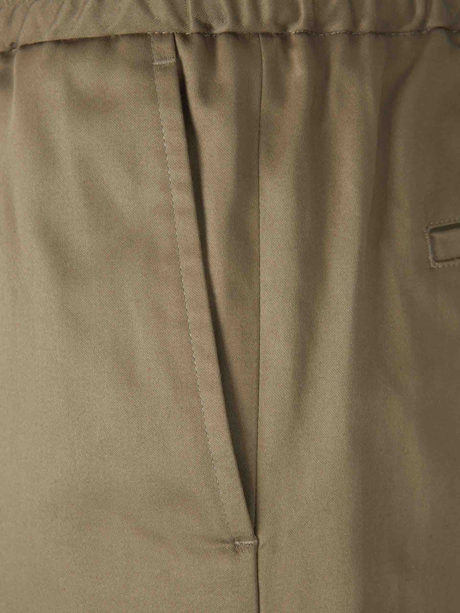 AMI Paris Bermudashorts aus Baumwollsatin