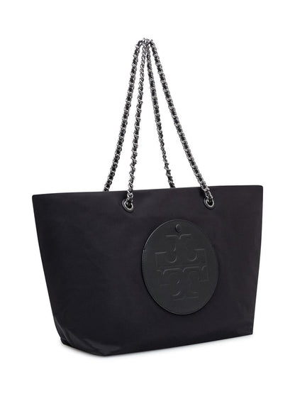Tory Burch Tory Burch – Schwarzer Shopper mit Kette