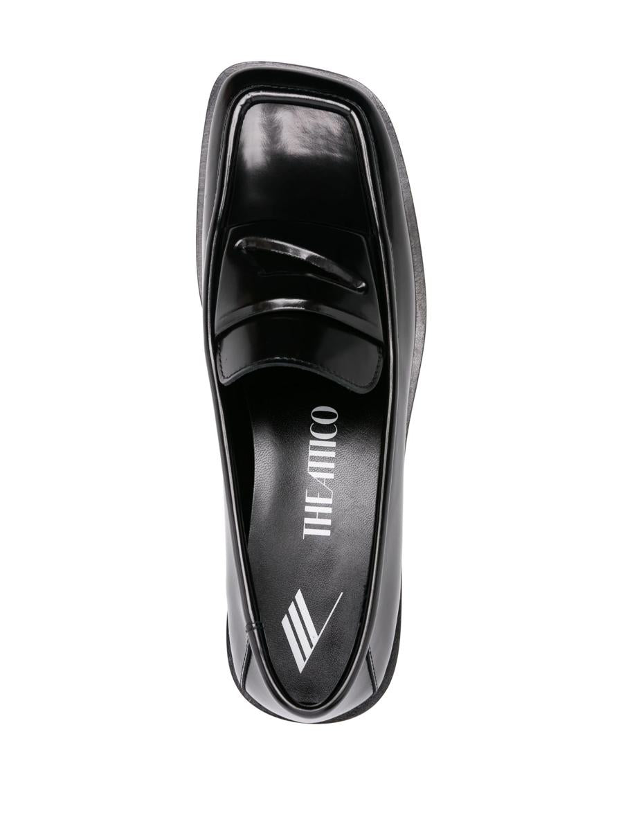 Die Attico Amanda Leder-Loafer