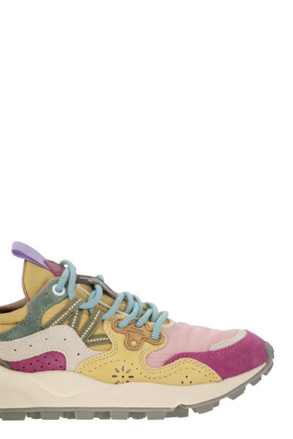 Flower Mountain Yamano 3 - Sneakers aus Wildleder und Funktionsgewebe