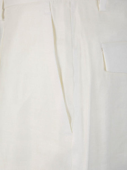 Formelle Bermudashorts aus Leinen von Lardini