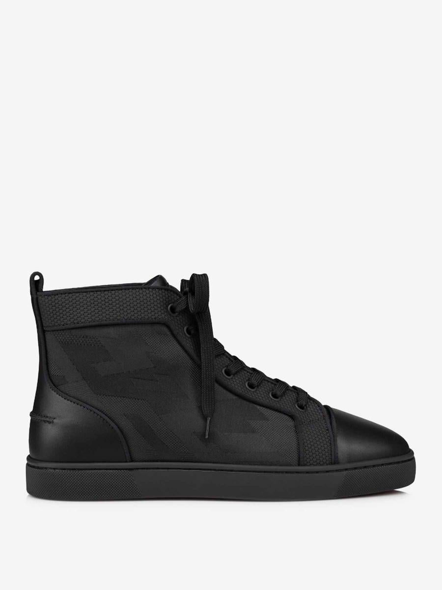 Christian Louboutin Louis Jacquard-Leder-Sneaker