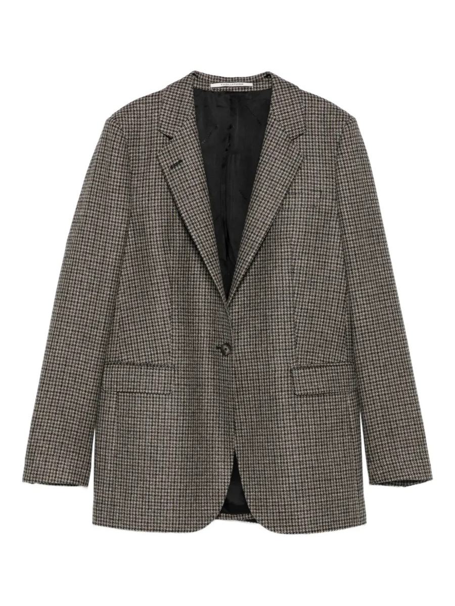 Tagliatore Adrianne Hahnentritt-Wollblazer Kleidung