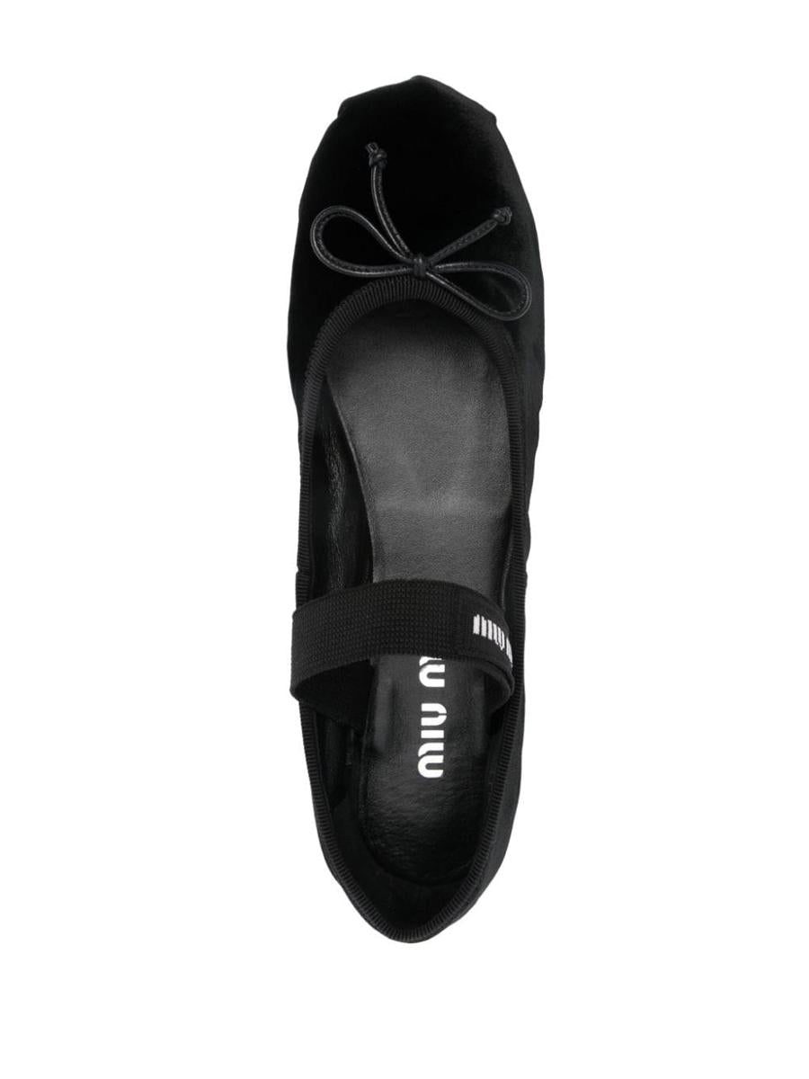 Miu Miu Samt-Ballerinas