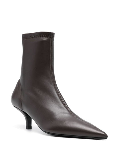 TOTEME Lederstiefel mit Absatz
