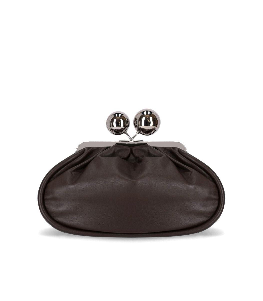 Weekend Max Mara Pasticcino Milvanew Mittelbraune Clutch