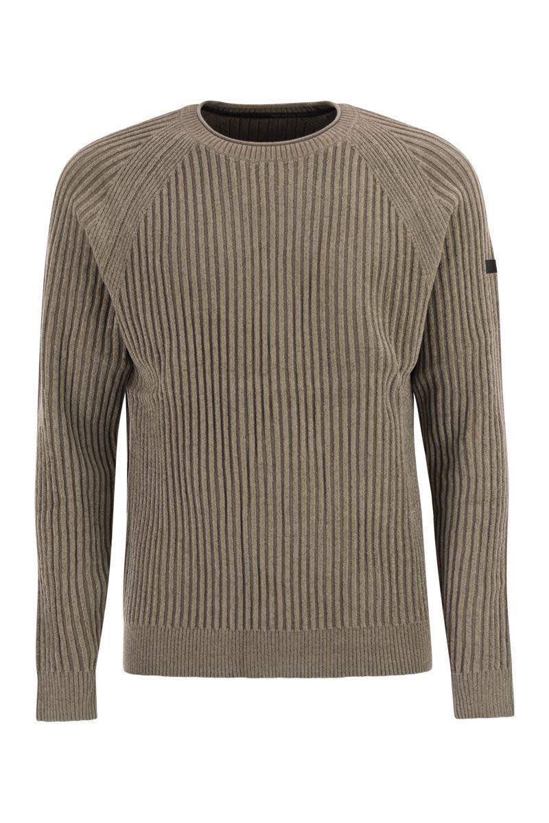 RRD Velvet Rave Rundstrick – Pullover mit Rundhalsausschnitt