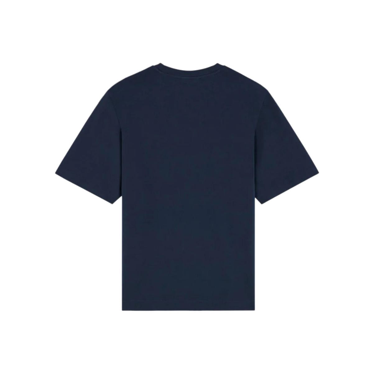Maison Kitsuné – Oversize-T-Shirt mit auffälligem Fuchskopf