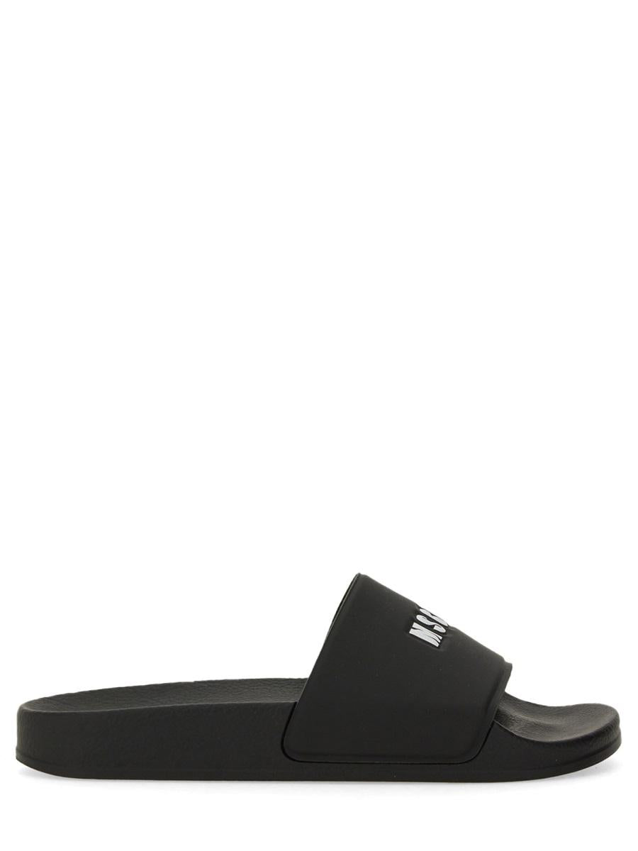 Msgm – Slide-Sandale mit Logo