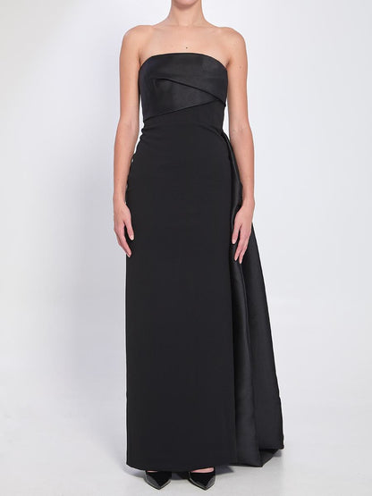 Kisnley – Schwarzes Maxikleid