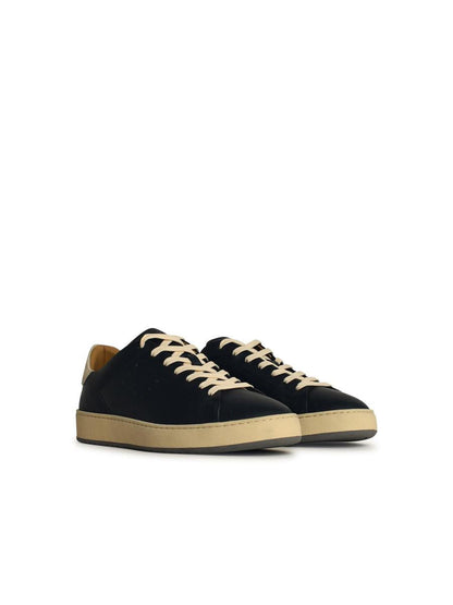 Hogan „H672“ blaue Ledersneaker
