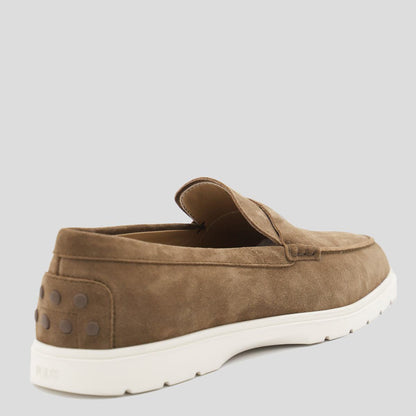 Tod'S – Loafer aus braunem Wildleder