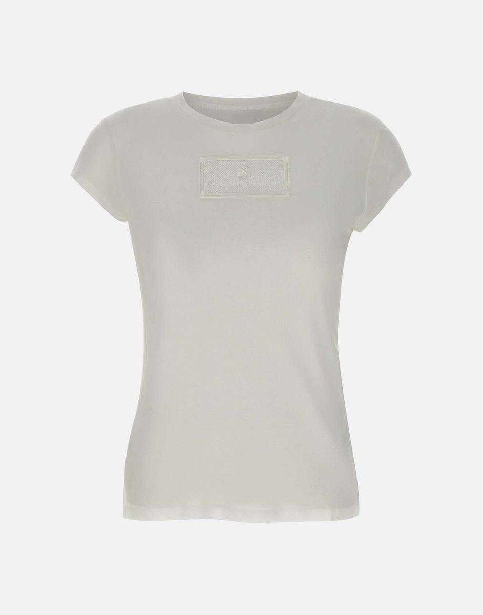 Elisabetta Franchi T-Shirt mit Logo-Print